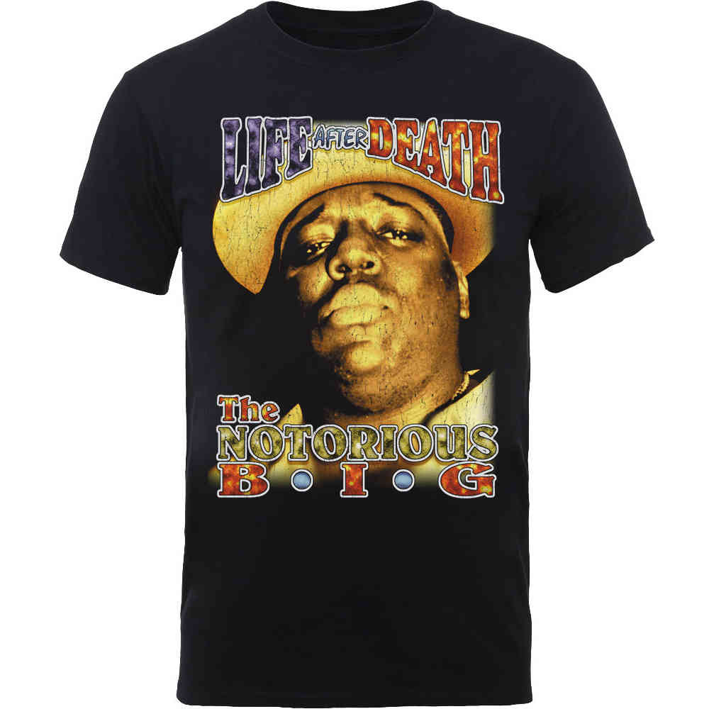 Biggie Smalls - Life After Death Heren Tshirt - Zwart
